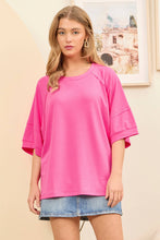 Load image into Gallery viewer, Oversized Relaxed Fit Terry Top
