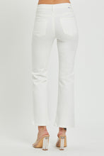 Load image into Gallery viewer, TUMMY CONTROL MID RISE ANKLE BOOTCUT JEANS
