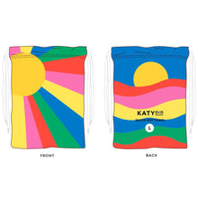 Load image into Gallery viewer, Ray of Sunshine Beach Quick Dry Towel: Rainbow
