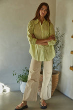 Load image into Gallery viewer, Lime Green Button Down
