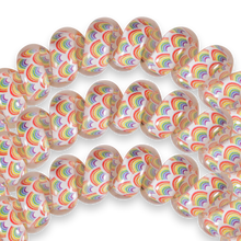 Load image into Gallery viewer, Rainbow Daze - Large Spiral Hair Coils, Hair Ties, 3-pack
