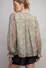 Load image into Gallery viewer, FLORAL PRINT  BLOUSE
