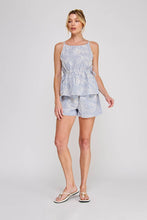 Load image into Gallery viewer, Coastal Bloom Embroidered Shorts

