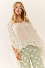 Load image into Gallery viewer, Polka Dot high-rise wide leg pants: White Black / S
