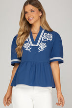 Load image into Gallery viewer, FLORAL DAYS BABYDOLL TOP
