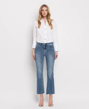 Load image into Gallery viewer, HIGH RISE KICK FLARE JEANS Vervet
