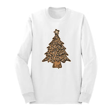 Load image into Gallery viewer, Leopard Christmas Tree Long Sleeve Shirt
