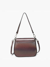Load image into Gallery viewer, Grecia Metallic Crossbody – Shoulder Strap Bag | EH2569 : Indigo
