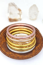 Load image into Gallery viewer, Pre-Order Thai Buddhist Temple Bracelets, Gold &amp; Metals: Silver / Large (8.04&quot; Inner Circumference)
