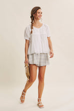 Load image into Gallery viewer, Sweet Grace Ruffle Cotton Blouse
