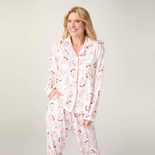 Load image into Gallery viewer, Dreamland Top: Blush Santa / S/M
