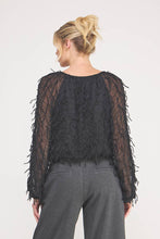 Load image into Gallery viewer, Long Sleeve Blouse: Black / M
