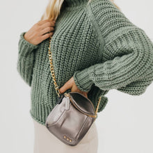 Load image into Gallery viewer, Ellie Crossbody Bag *AS SEEN IN ANTHROPOLOGIE*: Metallic Gold
