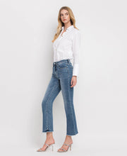 Load image into Gallery viewer, HIGH RISE KICK FLARE JEANS Vervet
