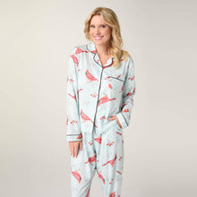 Load image into Gallery viewer, Dreamland Top: Blush Santa / S/M
