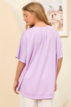 Load image into Gallery viewer, Front Button Detail Terry Cloth Top
