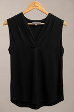 Load image into Gallery viewer, Jasmine Crepe Inverted Pleat Tank
