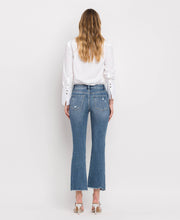 Load image into Gallery viewer, HIGH RISE KICK FLARE JEANS Vervet
