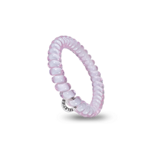 Load image into Gallery viewer, Rose Water Pink - Small Spiral Hair Coils, Hair Ties, 3-pack
