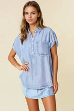 Load image into Gallery viewer, Weekend Fray Henley
