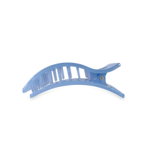 Load image into Gallery viewer, Flat Rectangle Hair Clip | Medium | Blue Lagoon
