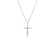 Load image into Gallery viewer, Petite Cross Necklace
