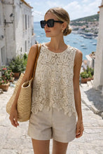 Load image into Gallery viewer, Sequin Crochet Top
