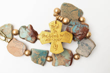 Load image into Gallery viewer, 18" Aqua Terra Jasper Nuggets with Kristin Cross
