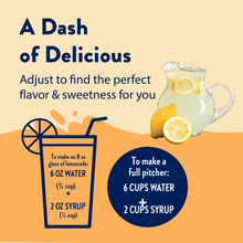 Load image into Gallery viewer, Sugar Free Lemonade Syrup Concentrate
