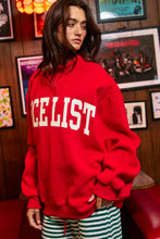 Load image into Gallery viewer, NICELIST | Reversible 'LIST'  Mockneck Pullover
