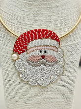 Load image into Gallery viewer, HOLIDAY - Santa Christmas Collar (red/white)
