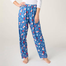 Load image into Gallery viewer, Dreamland Pants: Blush Santa / S/M
