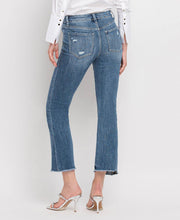 Load image into Gallery viewer, HIGH RISE KICK FLARE JEANS Vervet
