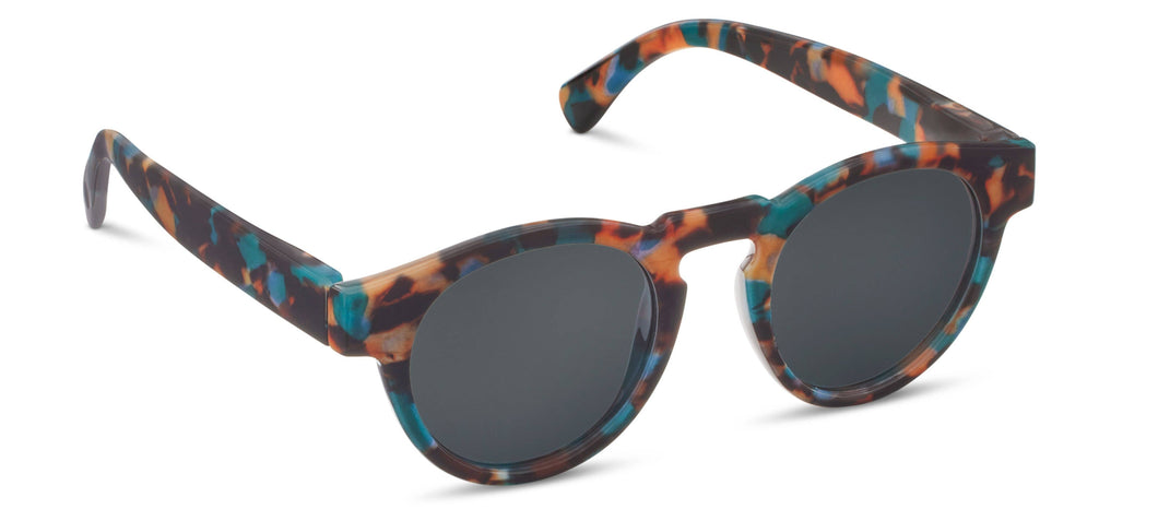 Nantucket (Sunglasses): Teal Botanico / No Correction / None