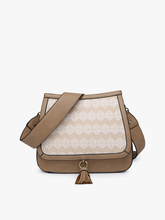 Load image into Gallery viewer, Bailey Guitar Strap Crossbody – Contrast Style | M1970A : Black
