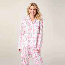Load image into Gallery viewer, Dreamland Top: Blush Santa / S/M
