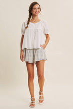 Load image into Gallery viewer, Sweet Grace Ruffle Cotton Blouse
