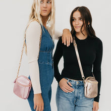 Load image into Gallery viewer, Ellie Crossbody Bag *AS SEEN IN ANTHROPOLOGIE*: Metallic Gold
