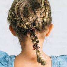 Load image into Gallery viewer, Spiral Hair Coils | Tiny | Tortoise Hair Ties
