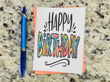 Load image into Gallery viewer, Happy Birthday Note Cards: Colorful
