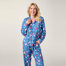 Load image into Gallery viewer, Dreamland Top: Blush Santa / S/M
