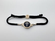 Load image into Gallery viewer, Tap To Pray™ - Survivor Series Handmade Bracelets: Coral + Cross
