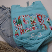 Load image into Gallery viewer, Merry (Christmas) Peppermint Sweatshirt : Large
