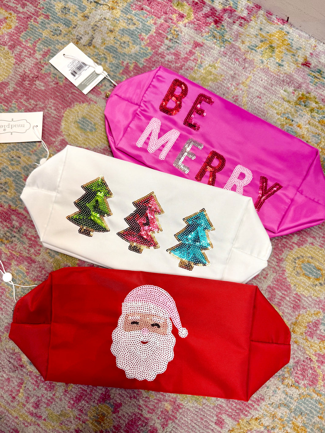 MUDPIE Christmas Bling Bags