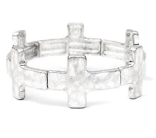 Load image into Gallery viewer, CROSS STRETCH BRACELET

