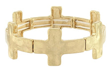 Load image into Gallery viewer, CROSS STRETCH BRACELET
