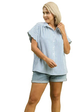 Load image into Gallery viewer, BRIE BUTTON DOWN TOP
