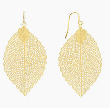 Load image into Gallery viewer, LEAF DROP EARRINGS
