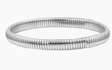Load image into Gallery viewer, Gold-Plated 1/4" Rolling Bangle Bracelets
