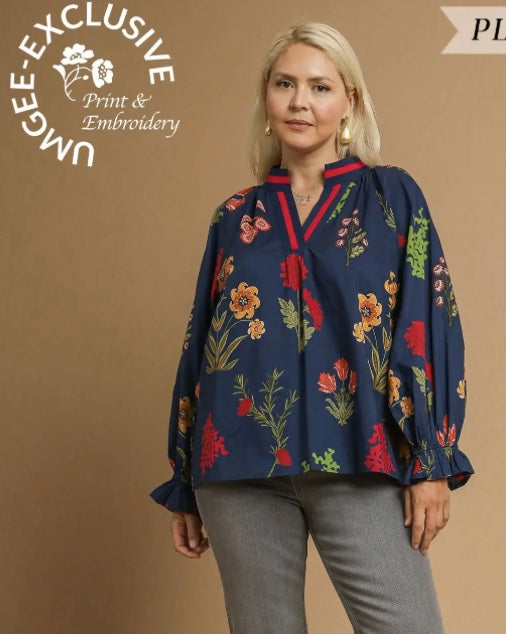 / Curvy Vicky V-Neck Top